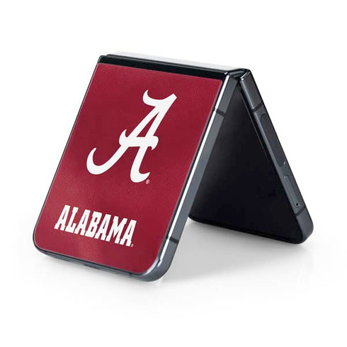 University of Alabama Maroon Jersey Galaxy Z Flip5 5G Skin